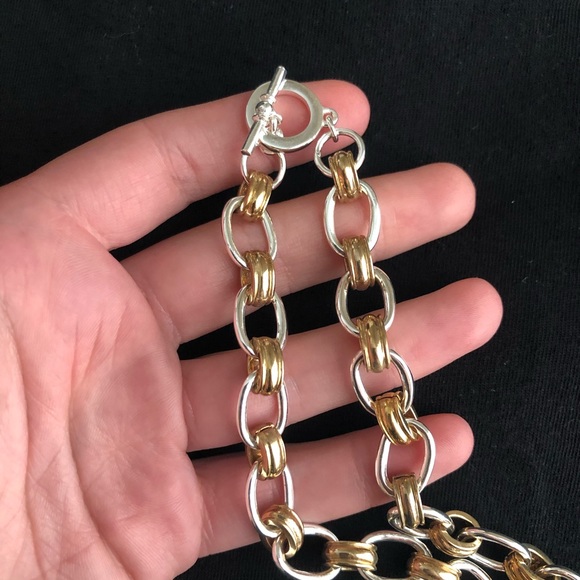 Ralph Lauren silver chain necklace